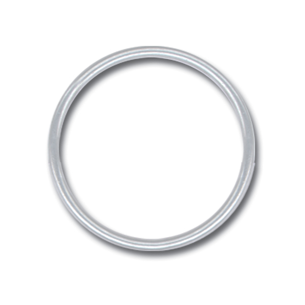 Asp 7/8" Metal Key Ring, 7/8", Bags Of 250 Pk 140